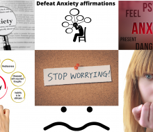 Defeat anxiety affirmations